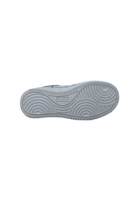 Suola di scarpa in gomma con un motivo testurizzato di cerchi concentrici e rilievi. Presenta il nome del marchio "Kappa" impresso sul lato.