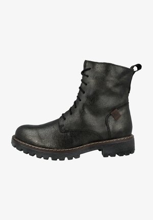 MARTA - Lace-up ankle boots - bronce kombi