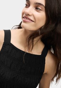 Marks & Spencer TEXTURED SHIRRED CAMI  - Blouse - black