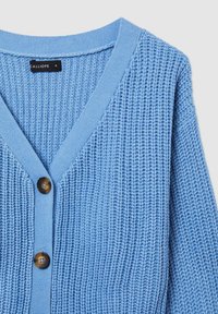 Calliope CROP - Cardigan - azzurro