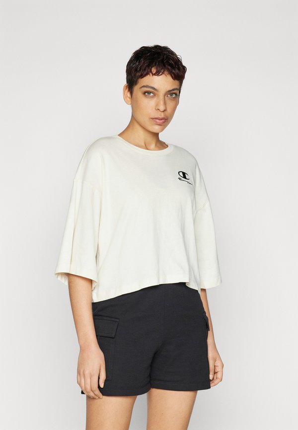 ICONS WASH CREWNECK  - Print T-shirt - beige