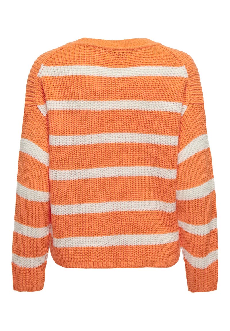 Bershka Orange Chunky Knit Jumper Zara Sweaters Zara Sexy Orange