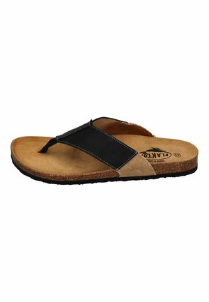 BORNEO - T-bar sandals - black