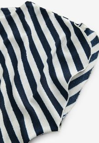 Unselected, navy white stripe