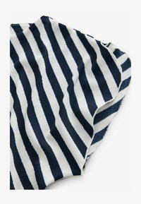 Unselected, navy white stripe