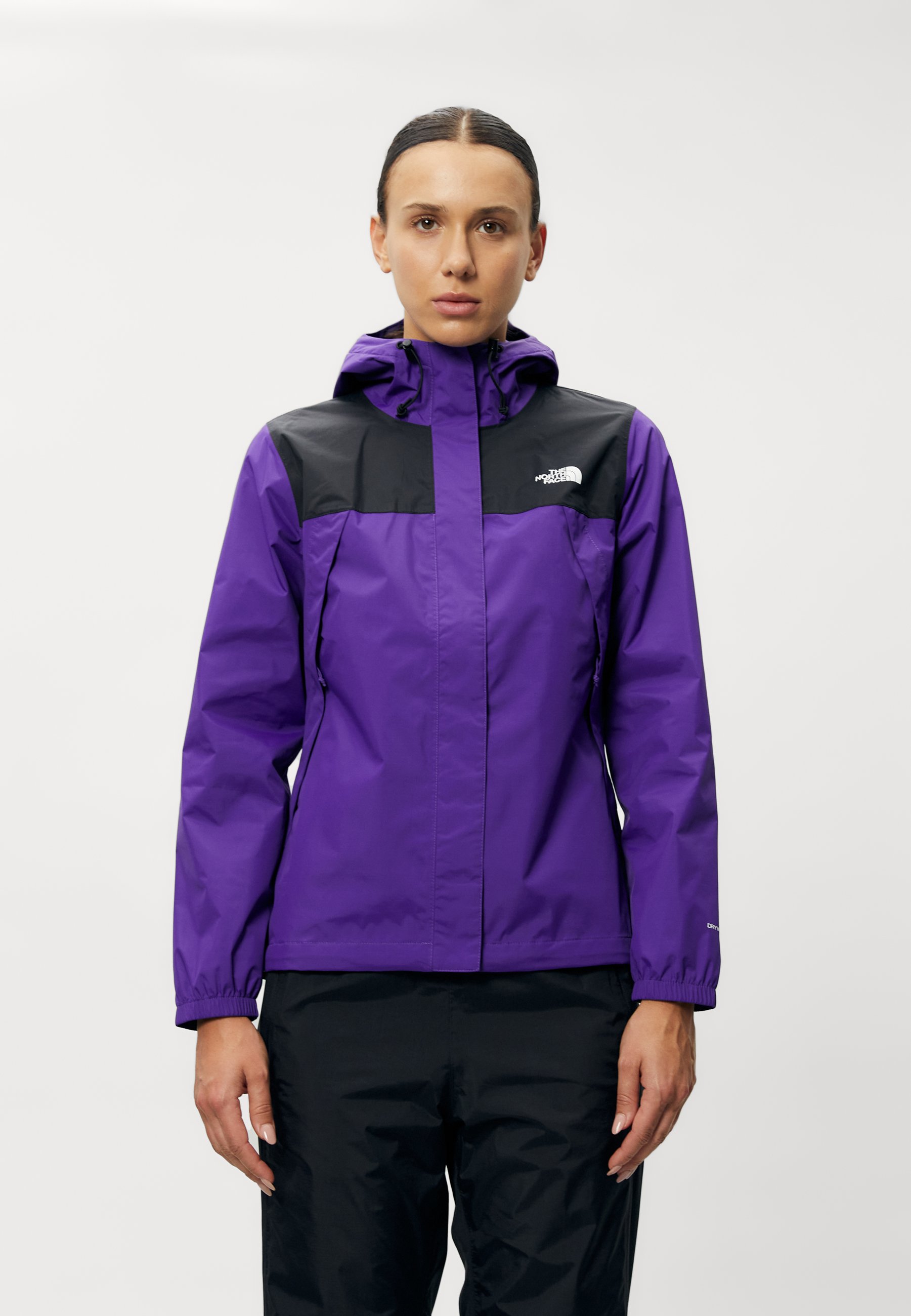 The North Face ANTORA JACKET - Chaqueta Hard shell - peak purple
