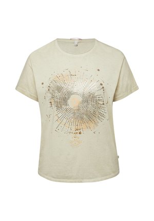 T-Shirt print - beige