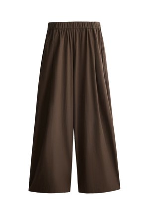 OYSHO, Stoffhose - mottled light brown