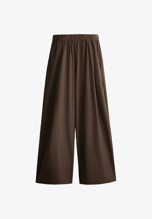 OYSHO, Nadrágok - mottled light brown