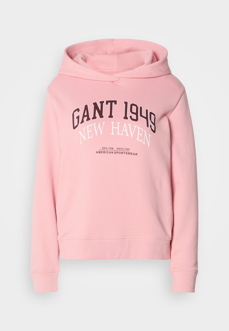 Gant Hoodie donkerroze