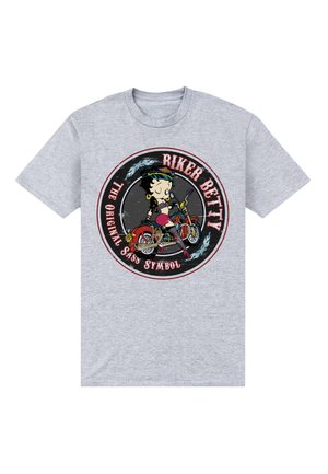BETTY BOOP BIKER BETTY - T-Shirt print - light heather