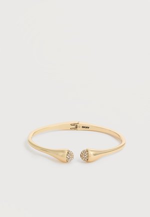 DKNY, PAVE BEAD CUFF - Bracelet - gold-coloured