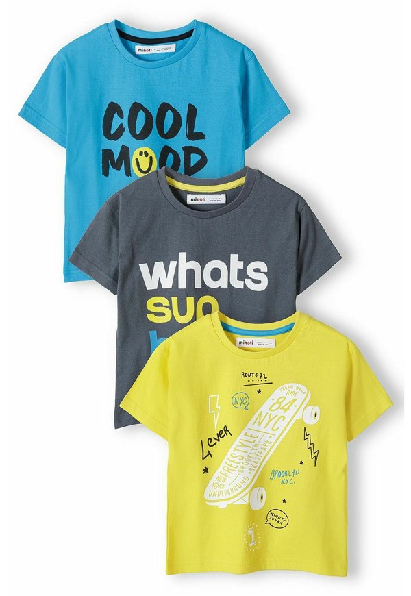 3 PACK SHORT SLEEVE - T-Shirt print