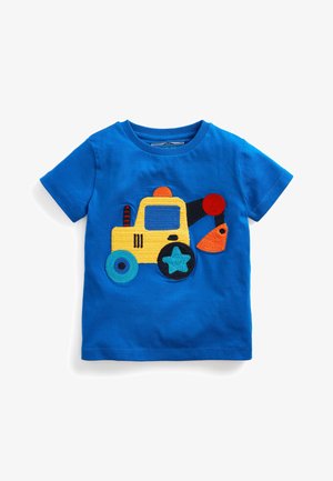 T-shirt con stampa - blue