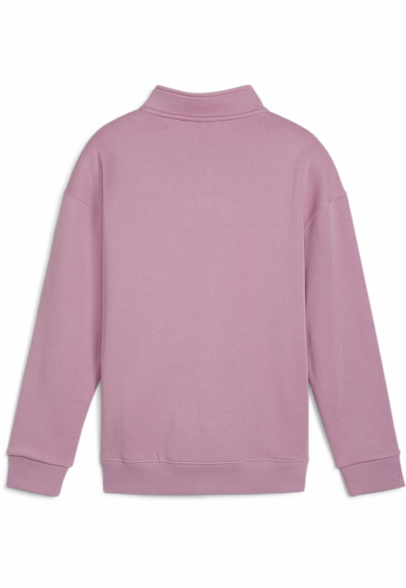 Puma SQUAD HALF-ZIP Sweatshirt mauved out/light pink