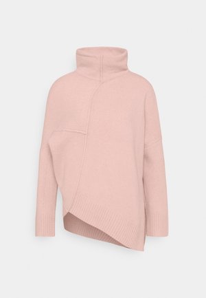 Striktrøje - pink