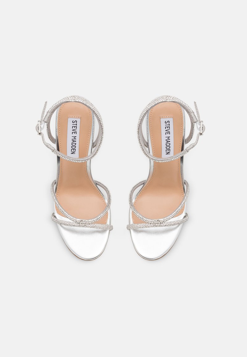 Steve Madden Legaci Scarpe Donna – Décolleté Con Lamina Argento, Taglia 39 EU - 5