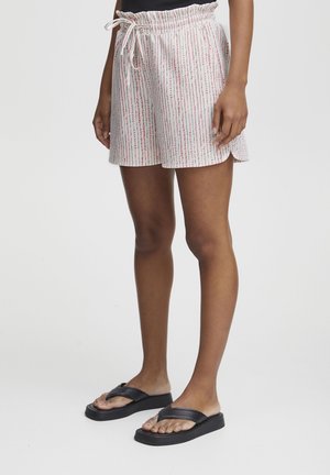 IHKATE SHO8 - Short - cloud dancer multi stripe aop