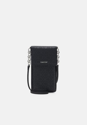 MUST PHONE POUCH EPI MONO - Across body bag - black mono
