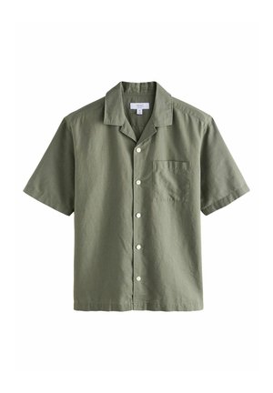 Next CUBAN COLLAR FIT - Pluus - dark green