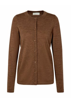 FALKE, BASIC APPAREL - Gilet - nut mel