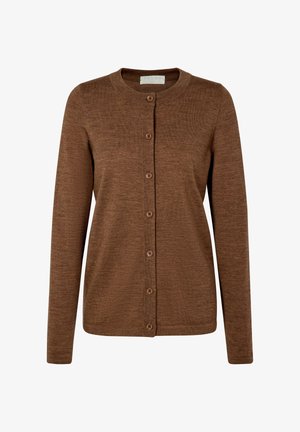 FALKE, BASIC APPAREL - Gilet - nut mel
