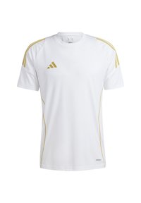 TEAMSPORT TIRO 24  - T-shirt de sport - weissgold