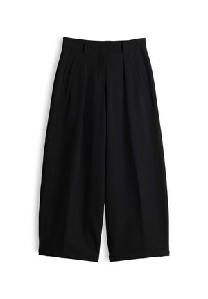OPUS PANTS, MID RISE WIDE FIT - Broek - black