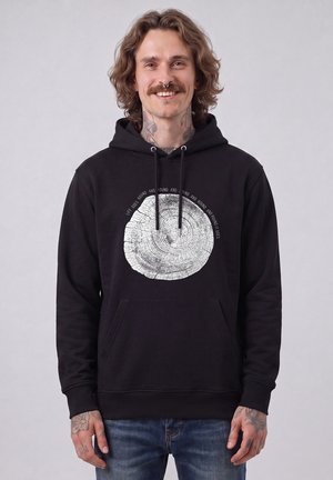 watapparel, BAUMSCHEIBE UNISEX - Hoodie - black