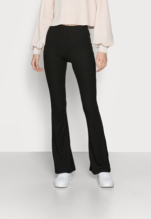 Noisy may Dames Nmpasa Hw Flared Pants Curve broek, zwart, 48