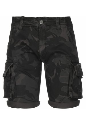 CREW CAMO - Shorts - black camo