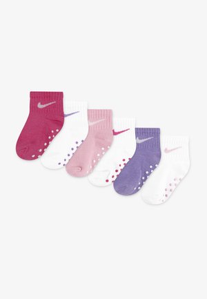 Nike Sportswear POP COLOR 6 PACK UNISEX - Čarape - pink