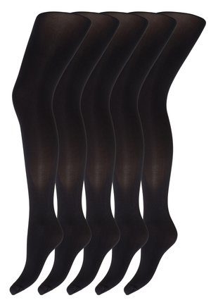5-PACK  - Strømpebukser - black