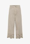 KAMIMI JEANS - Wide Leg - feather gray