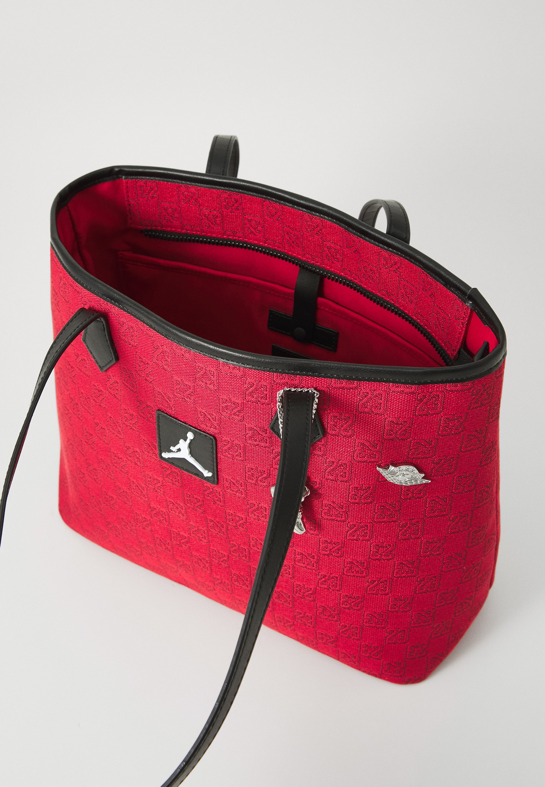 Jordan JAM MONOGRAM TOTE - Cross body bag - varsity red/red