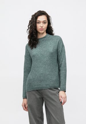 ONLCAMILLA O NECK - Πουλόβερ - balsam green