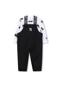 KARL LAGERFELD KIDS SET - Long sleeved top - black