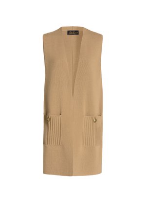 Luisa Spagnoli MENNA - Waistcoat - cammello