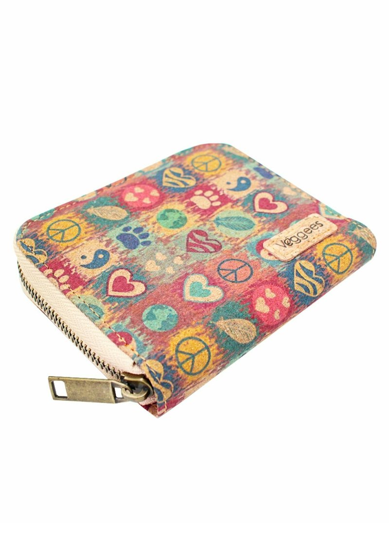 Damen Geldbörsen | Veggees MINI PEACIE VEGAN KORK Geldbörse multi-coloured/mehrfarbig - KP14090 Damen Geldbörsen | Veggees MINI PEACIE VEGAN KORK Geldbörse multi-coloured/mehrfarbig - KP14090