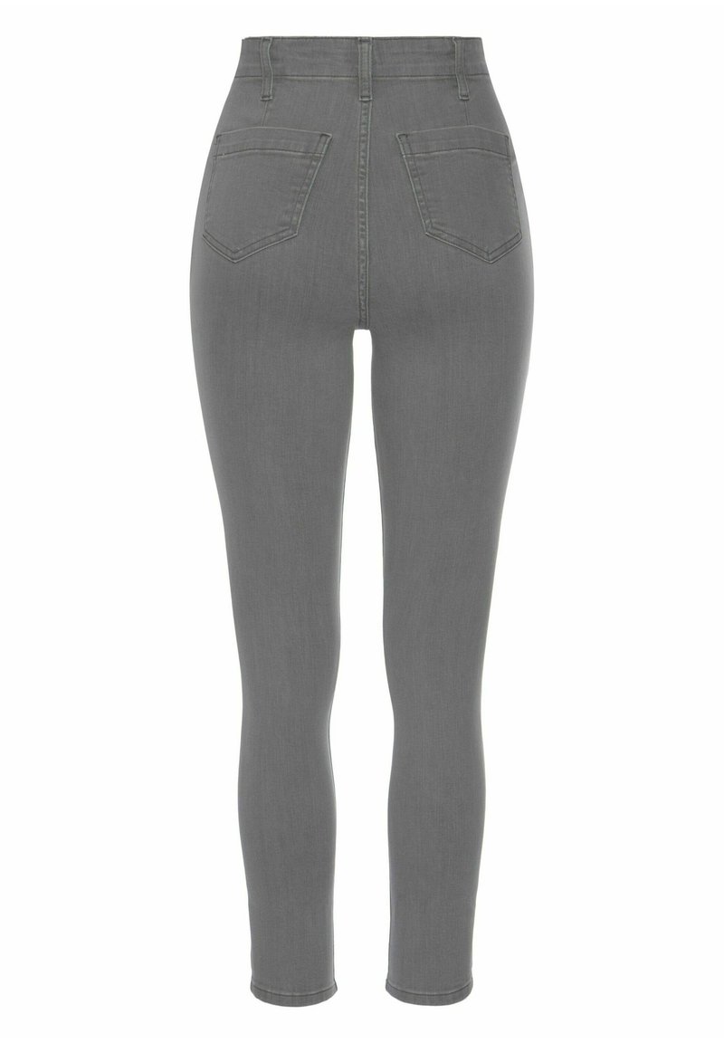 LASCANA Jeggings greywashed/grå Zalando.dk