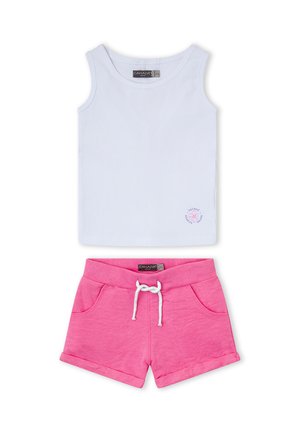 Canada House CONJUNTO NIÑA LOVE - Pantalones deportivos - blanco