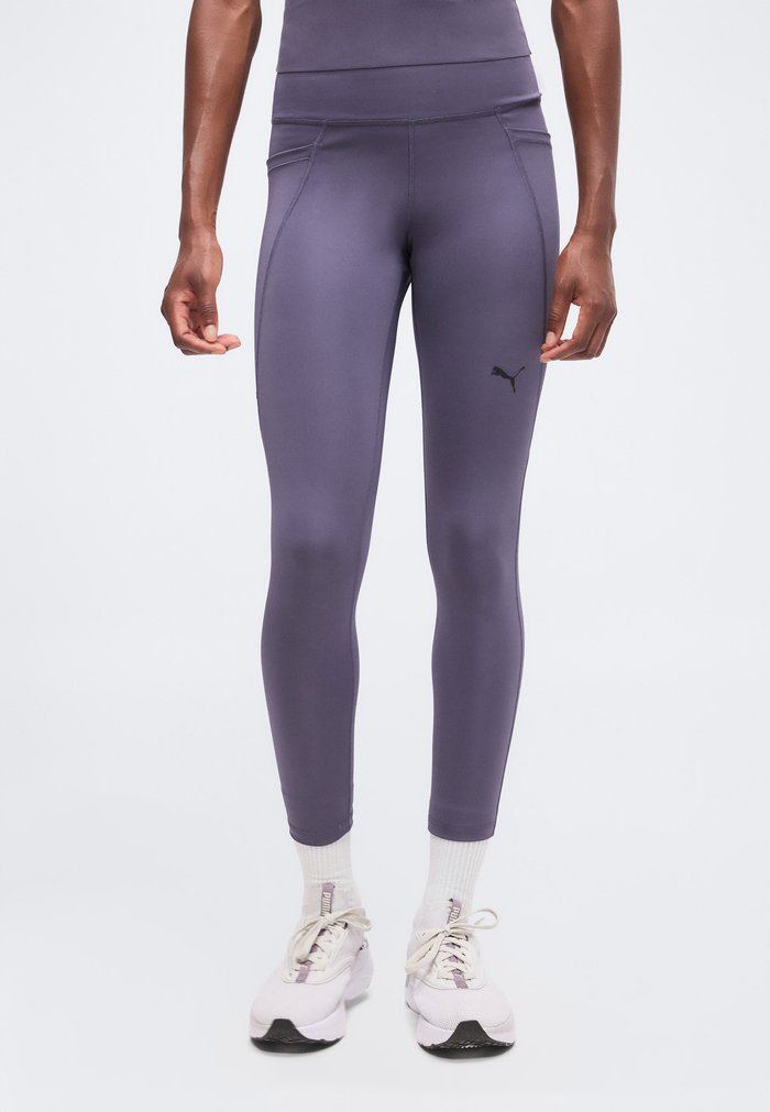 PUMA TAD ESSENTIAL TIGHT 7/8 - Leggings - inky depths