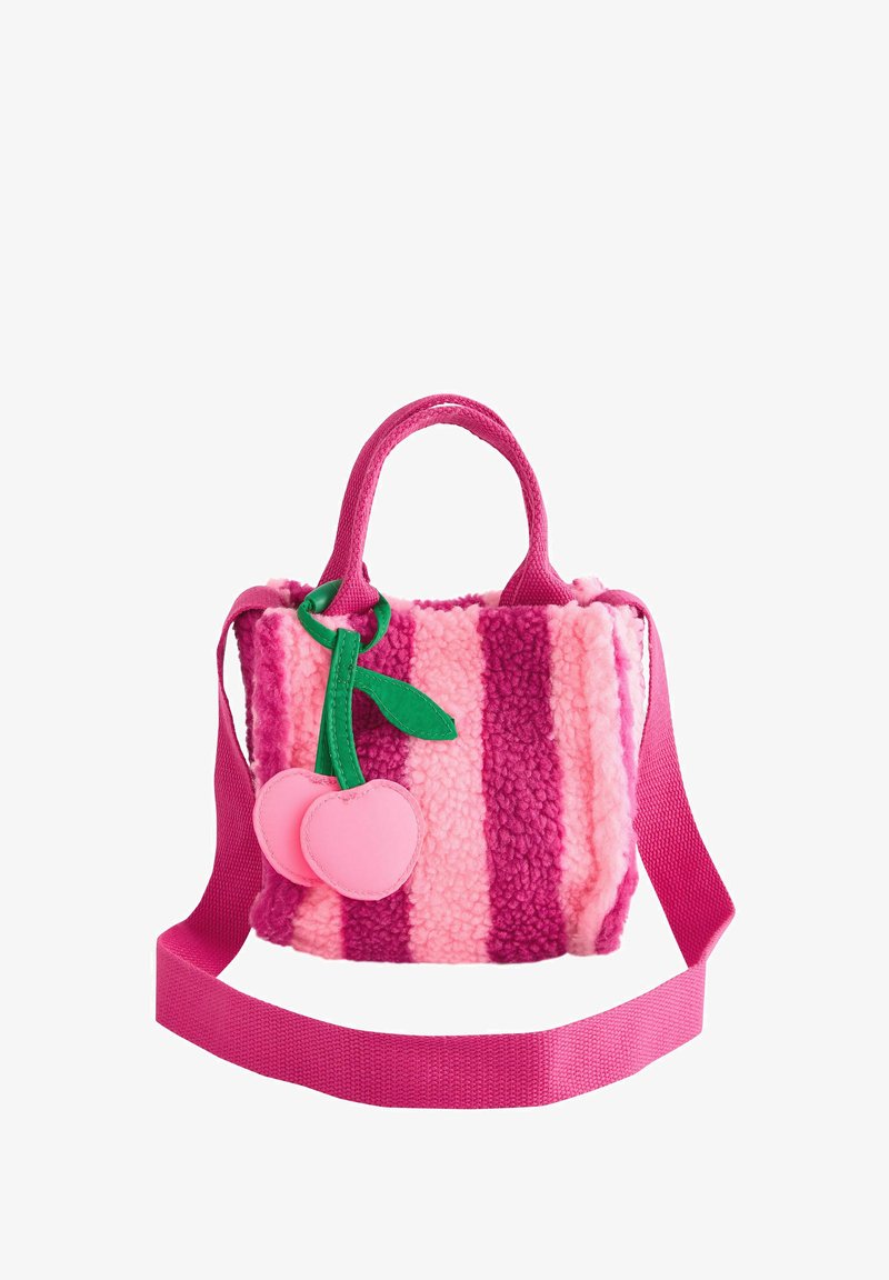 Next BORG CROSS-BODY - Håndtasker - red pink stripe