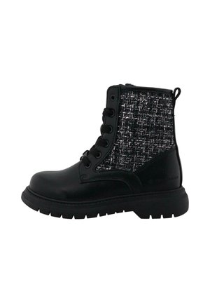 Bottines à lacets - black