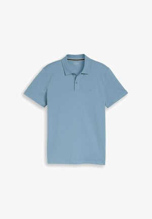 TOM TAILOR, BASIC POLO WITH CONTRAST - Poloshirts - mountain spring blue