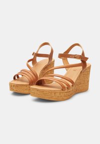 Bata Sandály na platformě - marrone