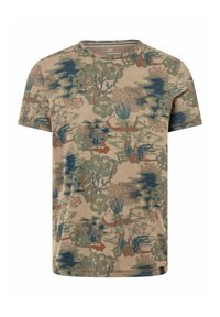 Timezone Photoprint-Maglietta T-Shirt, Multicolore, XS Donna