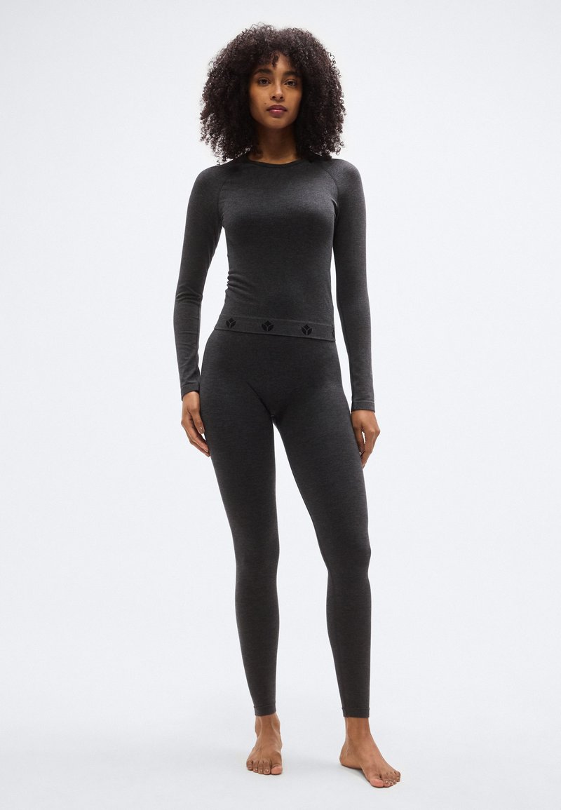 Mizuno Breath Thermo Calzamaglia Intima da Donna - Black