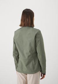 CMP ZIP HOOD - Soft shell jacket - salvia