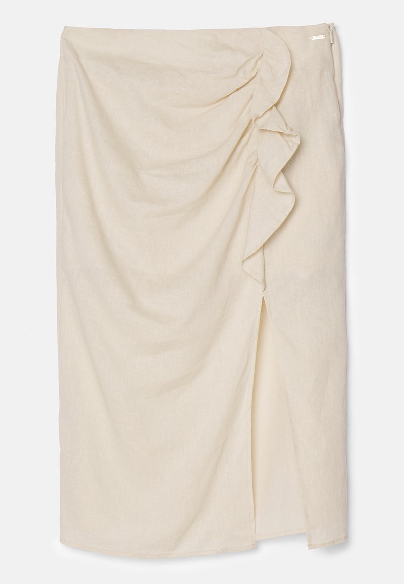 Armani Exchange Kokerrok zandkleur Armani Exchange Kokerrok zandkleur